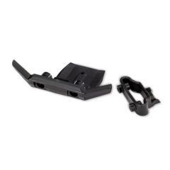 Traxxas Bumper, front/ bumper support (TRX-6736-BLK)