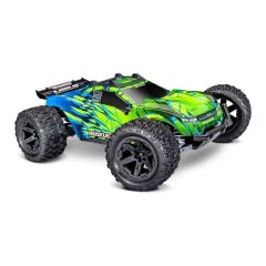 Traxxas Rustler 4X4 HD VX3 Brushless RTR - Groen