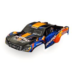 Traxxas - Body, Slash 2WD VXL (Also fits Slash 4x4), Orange & Blue (Painted, decals Applied) (TRX-6812T)