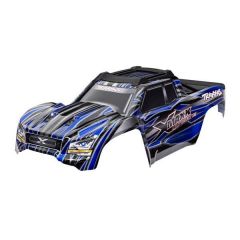 Traxxas - Body, X-Maxx Ultimate, blue (painted, decals applied) (assembled with front & rear body mounts, rear body support, and tailgate protector) (TRX-7868-BLUE)