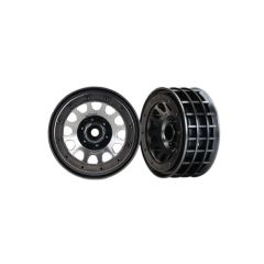 Traxxas - Wheels, Method 105 2.2 (black chrome, black chrome, beadlock) (TRX-8171)