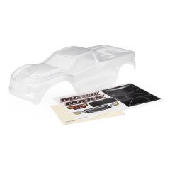 Traxxas - Body, Maxx, heavy duty (clear, requires painting)/ window masks/ decal sheet (fits Maxx with extended chassis (352mm wheelbase)) (TRX-8824)