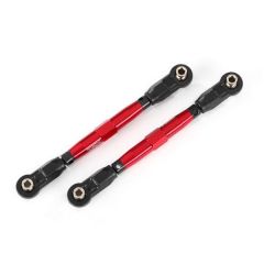 Traxxas - Toe links, front (TUBES red-anodized) (TRX-8948R)
