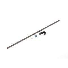 Traxxas Driveshaft, center, steel (278mm)/ pin/ support, center driveshaft/ 5x11x4 bearing (TRX-9356)