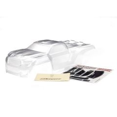 Traxxas - Body, Sledge (clear, requires painting)/window, grille, lights decal sheet (TRX-9511)