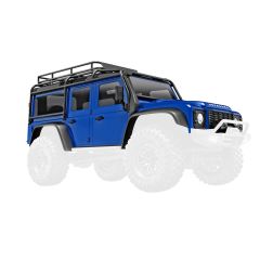 Traxxas - Body, Land Rover Defender, complete, blauw (TRX-9712-BLUE)