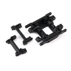 Traxxas - Skidplate, center/ bumper mount, front/ bumper mount, rear (TRX-9736)