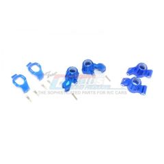 Front C-Hubs Front + Rear Knuckle Arms, Blauw - Traxxas Maxx