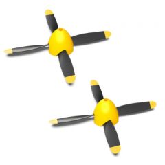 Volantex Propeller Full Set 4-Blade (2pc) 768-2 (V-P7680209)