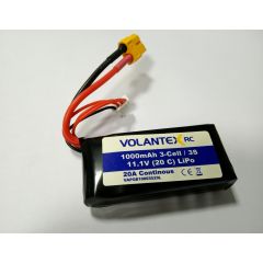 Volantex 11.1V 20C 1000 mAh LiPo met XT60 stekker (V-PB3109)