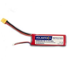 Volantex 11.1V 3S 2200mAh lipo accu met XT60 stekker