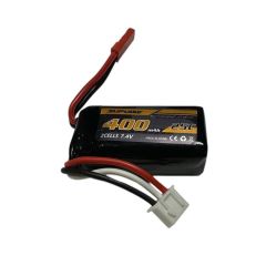 Volantex - 7.4V 400Mah Lipo JST stekker (V-PB3119)