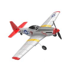 Volantex P51D Mustang 400mm vliegtuig RTF (V2) - Rood