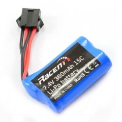 Volantex 7.4V 360MAH LI-ION accu - Nieuw Type Stekker