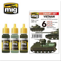 MIG Verf Set - Vietnam Colors