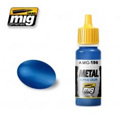 MIG Acrylic Warhead Metallic Blue 17ml