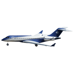 XFLY Twin 40mm J-45 EDF Business Jet PNP - Blauw