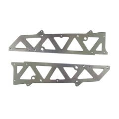 Chassis Side Plates (L/R), Aluminum (YEL17000)