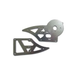 Motor/Gear Box Plates (L/R),Aluminum (YEL17001)
