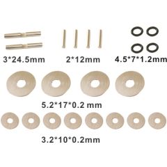 Diff. Pins+Washers+O-Rings (YEL17023)