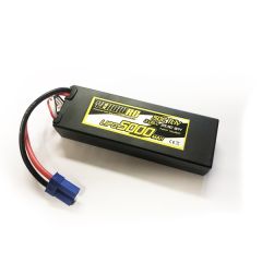 Yellow RC lipo 50c 11,1 volt 5000mah met EC5 stekker
