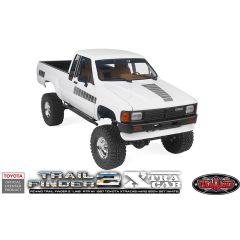 RC4WD Trail Finder 2 LWB RTR w/ 1987 Toyota XtraCab Hard Body Set (wit)
