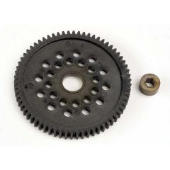 Spur gear (66-tooth) (32-pitch) w/bushing