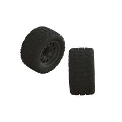 Arrma - 1/10 dBoots Katar MT Pre-Mounted Tire 14mm Hex (2) (ARA550091)