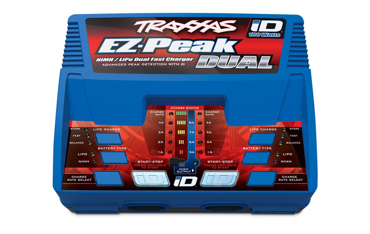 Traxxas 充電器 EZ Peak Live Dual 200W Traxxas Charger EZ-Peak Live