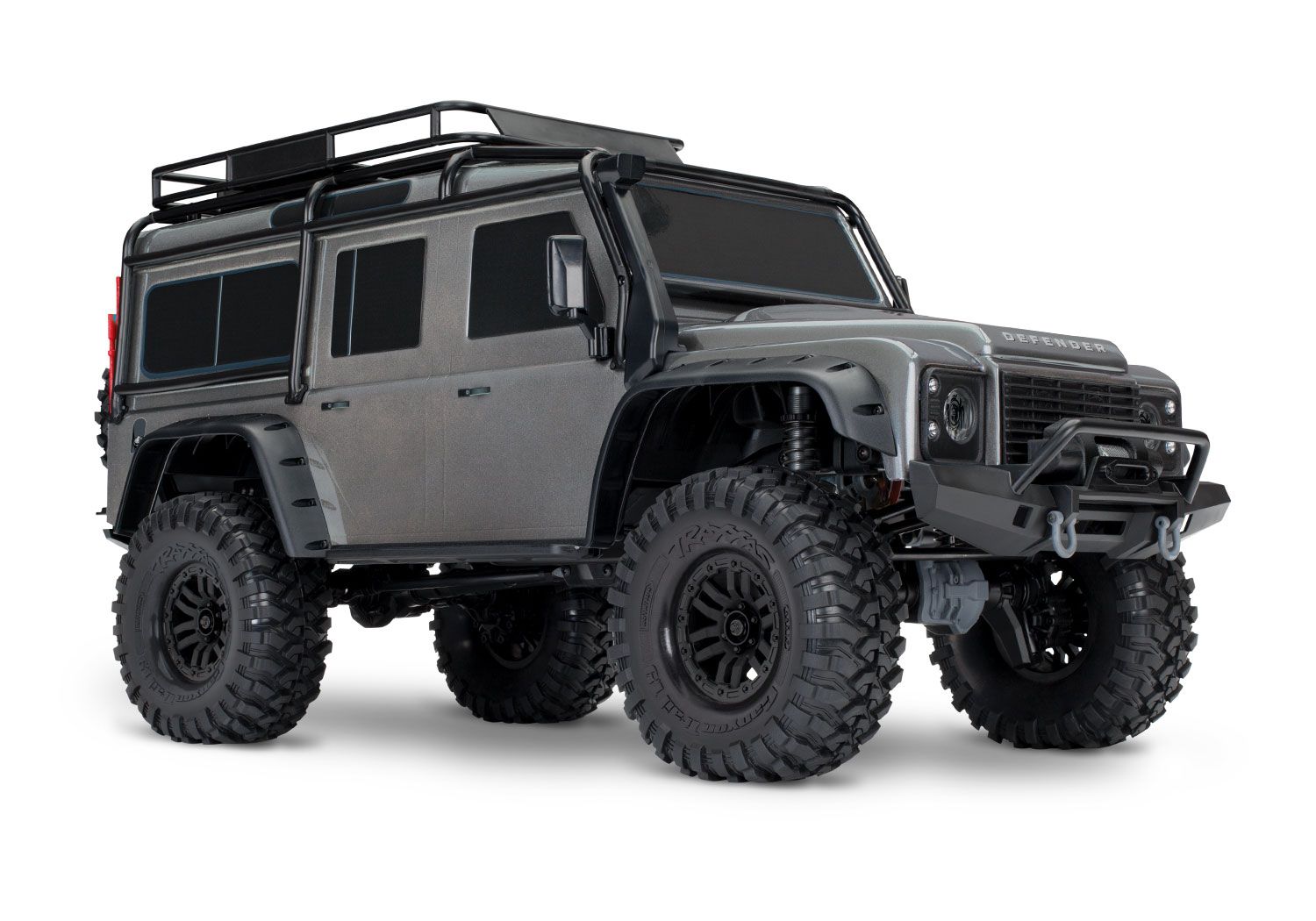 TRAXXAS TRX4 Land Rover ディフェンダー Traxxas TRX-4 Land Rover Defender Clipless - Grijs kopen? TopRC!