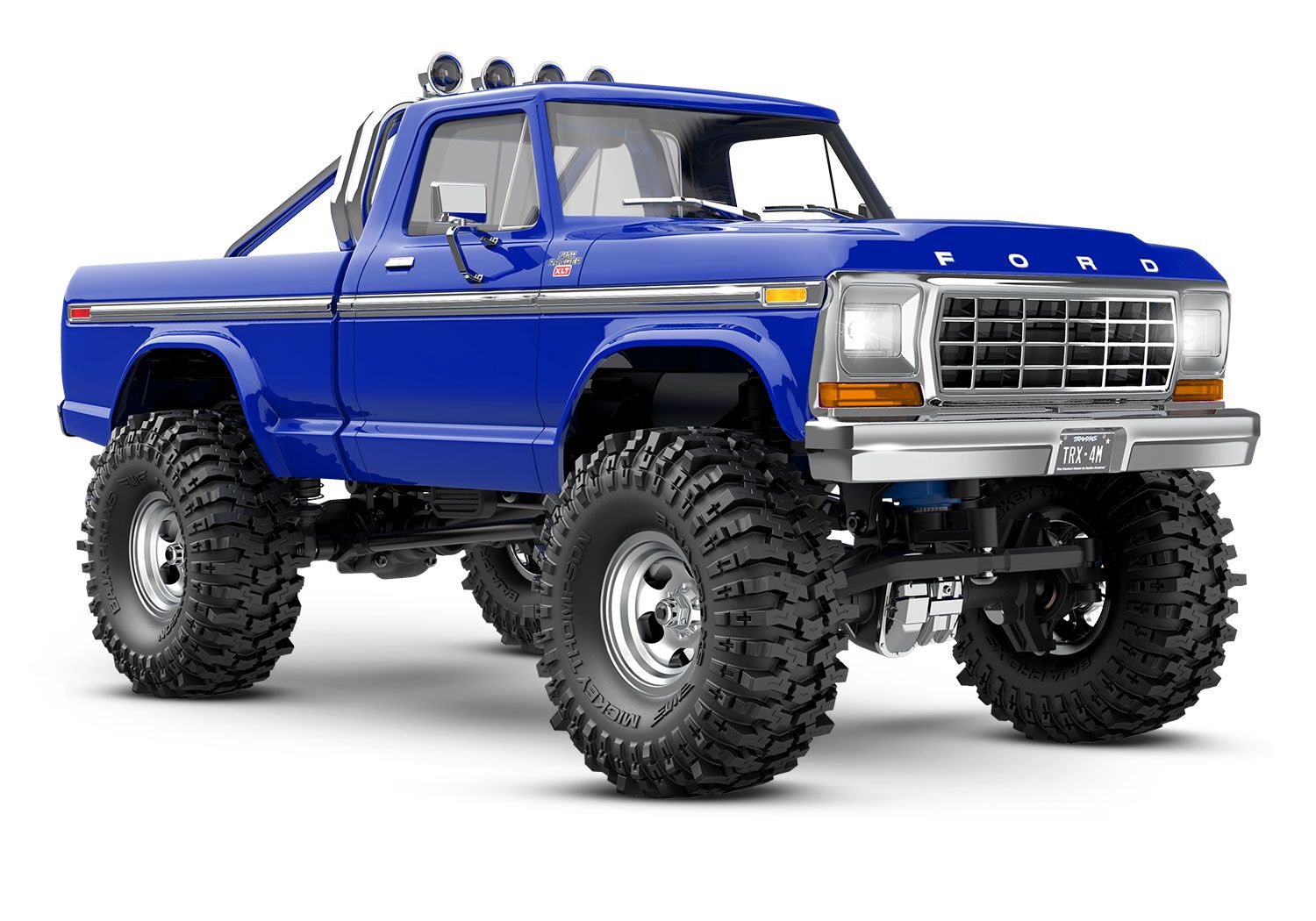 ホビーラジコン TRAXXAS TRX-4M Ford F-150 High Trail Traxxas TRX-4M 1/18 Ford F-150 High Trail Crawler - Blauw? TopRC!
