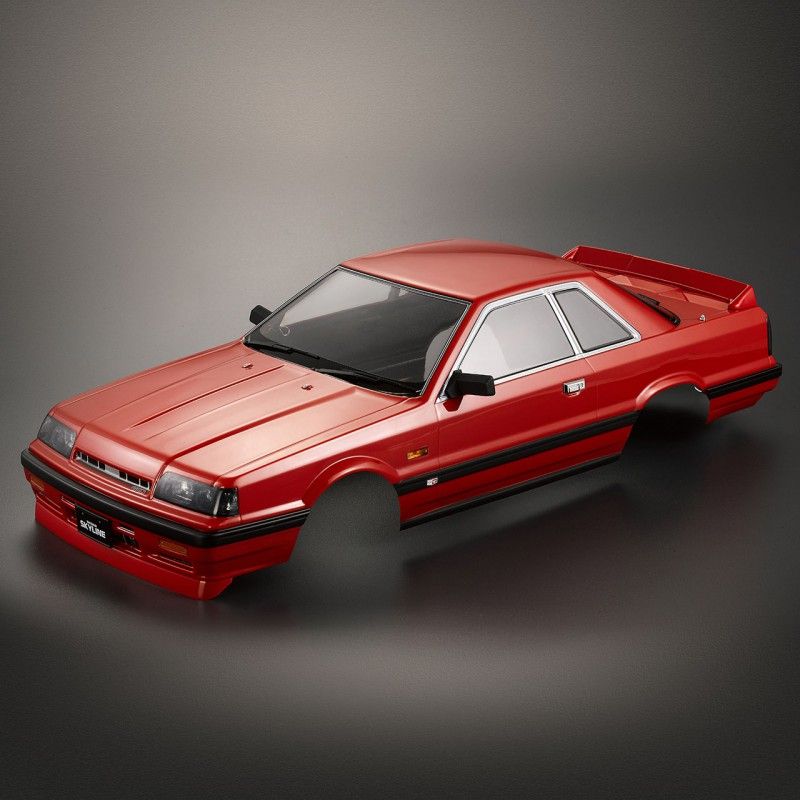 Killerbody※NISSAN SKYLINE R31ラジコンボディ※レッド KillerBody Nissan Skyline R31 - Rood - 195mm
