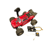 Tweedehands Arrma Vorteks 4x4 (Brushed) met 2 accu's & lader