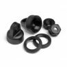 Shock cap and preload collar set
