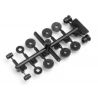 Shock piston and ball set