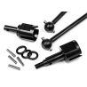 Super heavy duty drive shaft/axle set