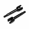 Rear axle shaft 5x6x42mm (black/2pcs)