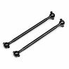 Rear drive shaft 6x60.5mm (black/2pcs)