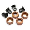 Shock caps for c8104,8105 std. brown 4pcs (101005)