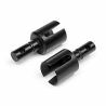 Front wheel axle shaft