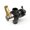 Slide carburetor with two o-rings