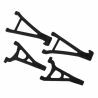 Suspension arm set, front (includes upper right & left and  lower right & left arms) (1/16 E-Revo)