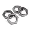 HPI - Wheel nut 24mm (gunmetal/4pcs) (102216)