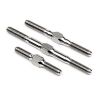 Titanium turnbuckle set (silver/cyber 10b)