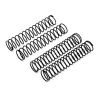 Shock spring set (front/rear/black/4pcs)