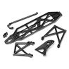 Roll cage brace set