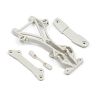 High performance rear brace set (white)
