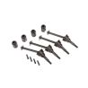 Traxxas - Steel CV Driveshaft Assemblies & Drive Cups (4) (TRX-10850X)