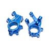 Traxxas -Steering blocks, 6061-T6 aluminum (blue-anodized) (left & right)/ 3x8mm BCS (with threadlock) (2)/ 4x35mm BCS (with threadlock) (2) (TRX-10936-BLUE)