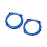 Traxxas - Retainer, LED light pod (blue-anodized 6061-T6 aluminum) (2) (TRX-10969-BLUE)